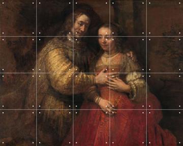 'Isaac and Rebekka' by Rembrandt van Rijn & Rijksmuseum