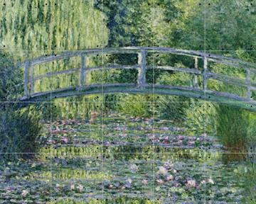 'The Waterlily Pond - Green Harmony' par Claude Monet & Musée D'Orsay