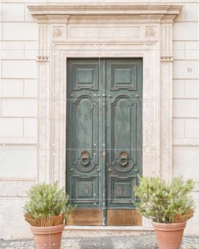 'The Green Door in Rome' by Henrike Schenk