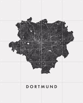 'Dortmund City Map' by Art in Maps