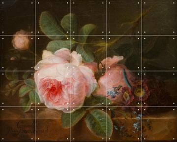 'Chou Rose' par Gerard van Spaendonck & Het Noordbrabants Museum