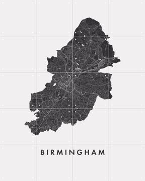 'Birmingham City Map' par Art in Maps