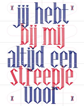 'Streepje voor' by Studio Turbo