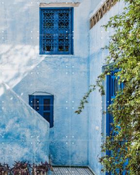 'Blue Facade In Morocco' by Photolovers