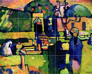 'Arabian Graveyard' van Kandinsky & Bridgeman Images