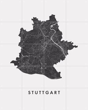 'Stuttgart City Map' par Art in Maps