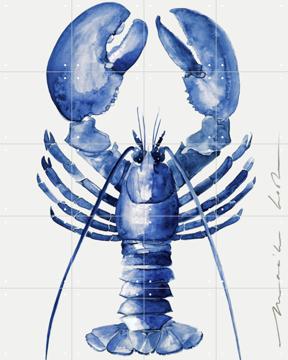 'Lobster - blue' by Maaike Koster & My Deer Art Shop