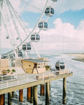 'Scheveningen Ferris Wheel' van Pati Photography