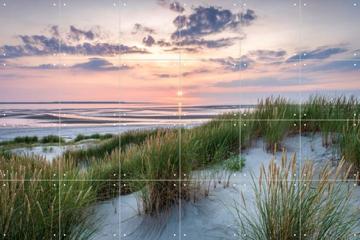 'Relaxing sunset at the dune beach' by Jan Becke