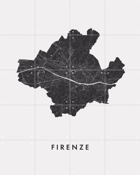 'Firenze City Map' par Art in Maps