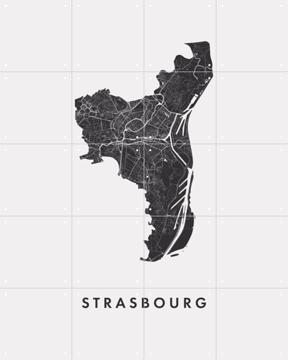 'Strasbourg City Map' par Art in Maps