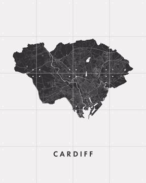 'Cardiff City Map' by Art in Maps