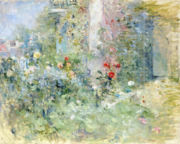 'The Garden at Bougival' van Berthe Morisot & Bridgeman Images