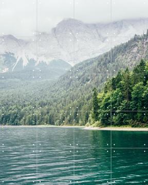 'Eibsee Lake' van Pati Photography