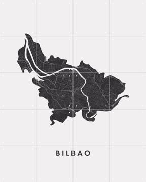 'Bilbao City Map' par Art in Maps