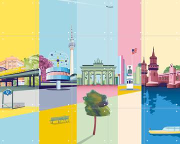 'Berlin' par Suzanne Allewelt & Art in Maps