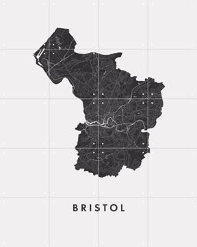 'Bristol City Map' by Art in Maps