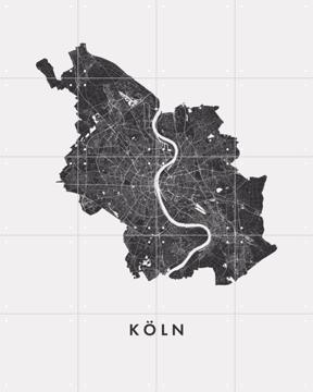 'Köln City Map' par Art in Maps