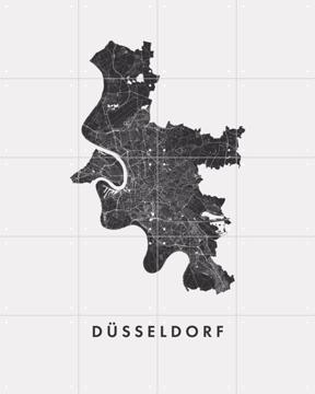 'Düsseldorf City Map' par Art in Maps