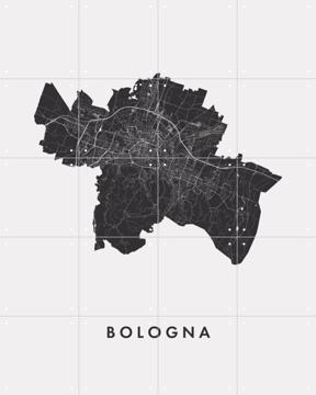 'Bologna City Map' van Kunst in Kaart