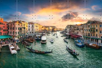 'Canal Grande at sunset, Venice, Italy' by Jan Becke