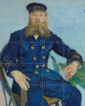 'The Postman (Joseph Roulin)' van Vincent van Gogh & Museum of Fine Arts Boston