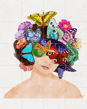 'Butterfly Head' by Goed Blauw