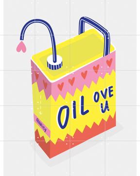 'Oil Ove U' van Jetske Kox