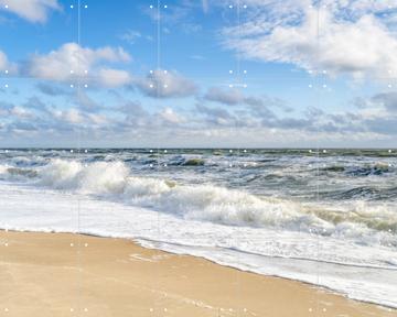 'Stormy weather at the North Sea Coast' by Jan Becke