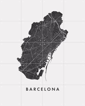 'Barcelona City Map' par Art in Maps