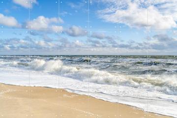 'Stormy weather at the North Sea Coast' by Jan Becke