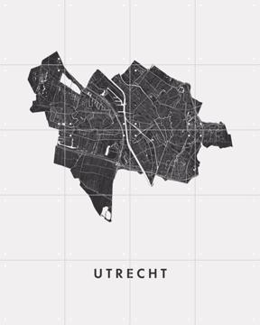 'Utrecht City Map' van Kunst in Kaart