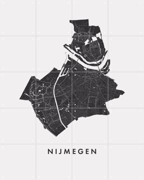 'Nijmegen City Map' par Art in Maps