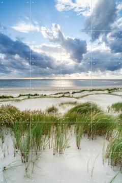 'Stormy weather at the dune beach' by Jan Becke