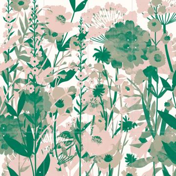 'Flower Garden green' by Lotte Dirks