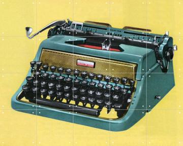 'Vintage Manual Typewriter' by Bridgeman Images