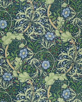 'Seaweed' by William Morris & Victoria and Albert Museum