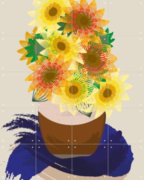 'Sunflowers' par Markus Laible & Van Gogh 21st Century