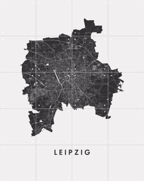 'Leipzig City Map' par Art in Maps