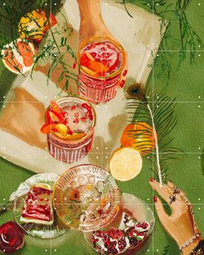 'The magic of pomegranate cocktails' von Ekaterina Zagorska