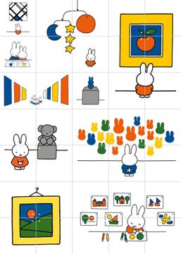 'Miffy at the Museum Collage Box' par Miffy