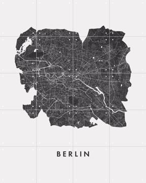 'Berlin City Map' par Art in Maps