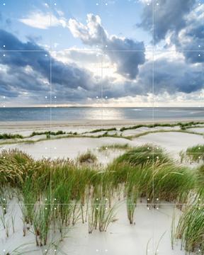 'Stormy weather at the dune beach' by Jan Becke