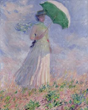 'Women with a Parasol turned to the Right' by Claude Monet & Bridgeman Images