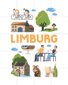 'Limburg' by Jochem Coenen & Art in Maps