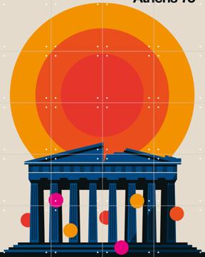 'Athens 75' par Bo Lundberg