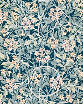 'Jasmine blue' by William Morris & Victoria and Albert Museum