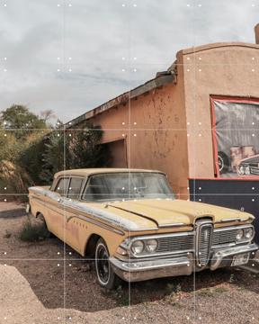 'Yellow Oldtimer in Arizona' by Henrike Schenk