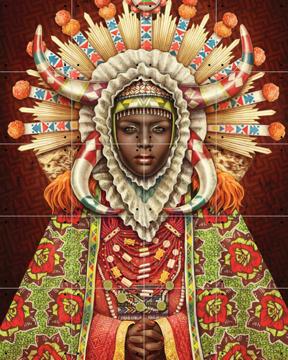 'African Madonna' van Studio Muti