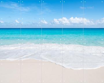 'Tropical beach with turquoise sea' by Jan Becke